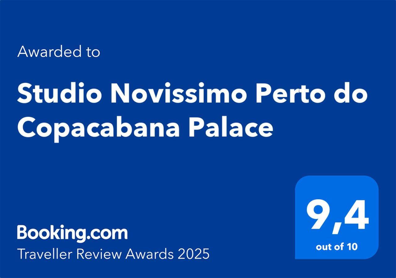 Studio Novissimo Perto Do Copacabana Palace Rio de Janeiro Esterno foto